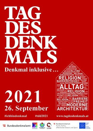 Deckblatt des Tag des Denkmals Programmhefts 2021