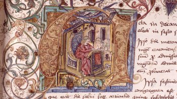 Initiale aus den Acta Facultatis Artium IV, um 1497 © UAW
