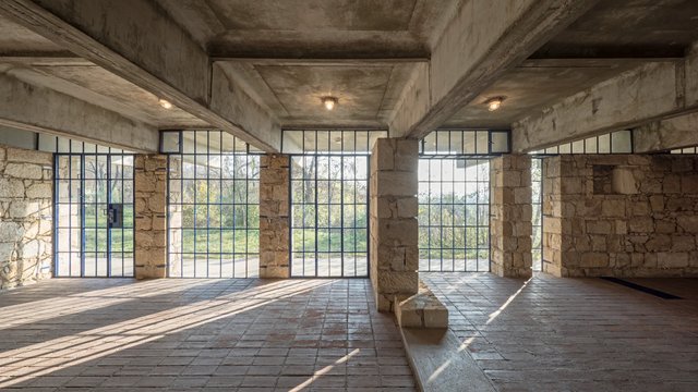 Bildhauerhaus, Arch. Johann Georg Gsteu, St. Margarethen im Burgenland