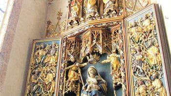 Gotischer Bäckeraltar aus dem 15. Jahrhundert