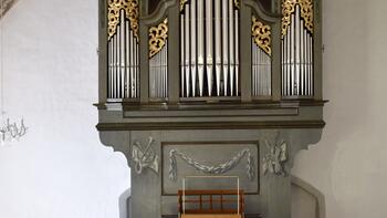 Stephan-Gast-Orgel in der Pfarrkirche Mühlheim am Inn