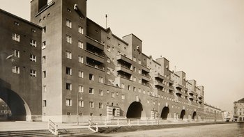 Der Karl Marx-Hof ist über einen Kilometer lang.
