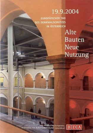 Deckblatt des Tag des Denkmals Programmhefts 2004