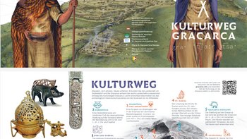 Kulturweg/Kulturna pot/Cultural trail Gracarca