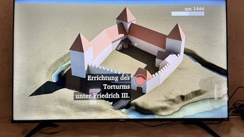 Videoanimation, Baugeschichte von Schloss Orth