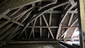 Barocker Dachstuhl das MuseumsQuartiers Wien