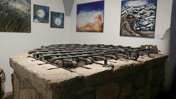 Der Brunnen im Vorhaus des Altstadthauses Waaggasse 27