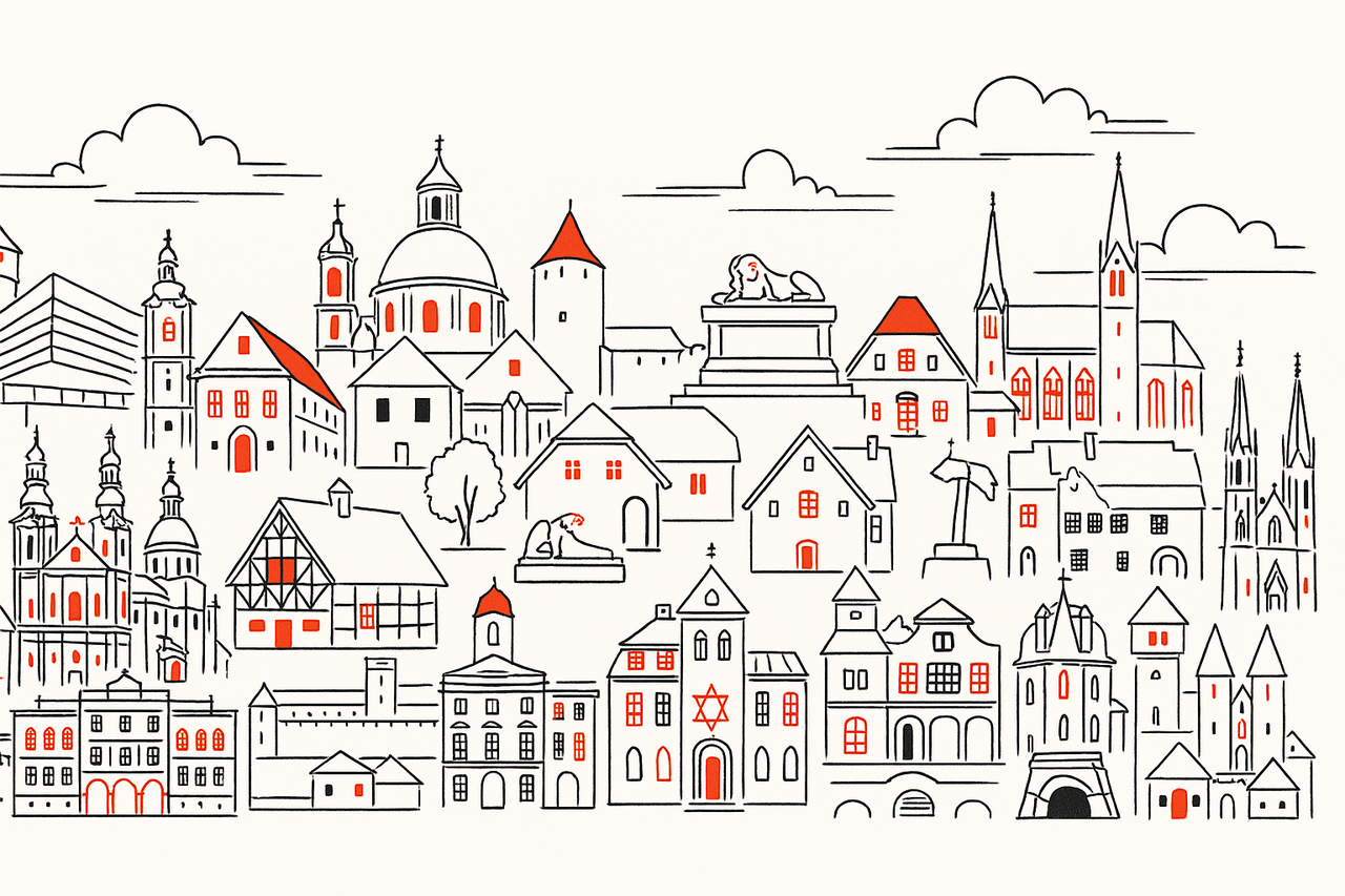 Illustration der Programmpunkte in Oberösterreich
