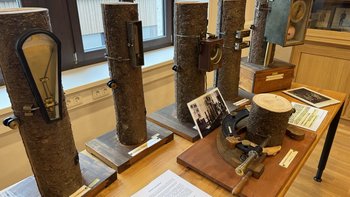 Ausstellung von verschiedenen historischen Zuwachsmessinstrumenten des BFW (ehemals K.K. Forstliche Versuchsanstalt Mariabrunn)