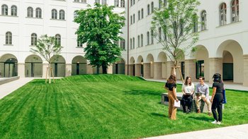 Collegium und Arkadenhof sind Teil des Campus Akademie in der Wiener Innenstadt.