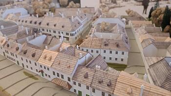 Modell des ehemaligen jüdischen Viertels in Eisenstadt