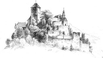 Burg Glanegg von Markus Pernhart 1851