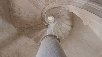 Wendeltreppe, Schloss Orth
