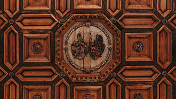 Renaissance-Kassettendecke Rittersaal