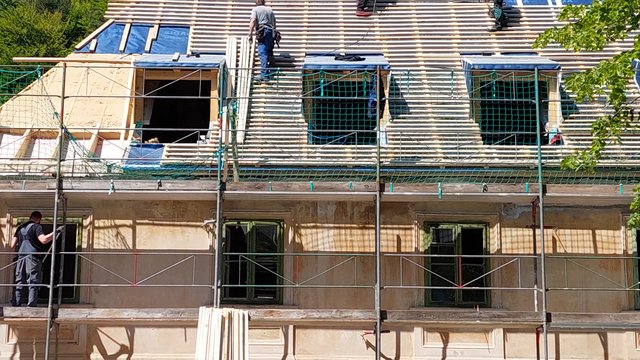 Baustelle Hammerherrenhaus Kienberg