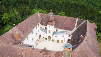Schloss Grades Innenhof