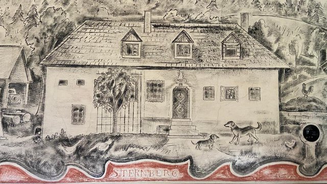Wandmalereien, Franz Zülow, 1942