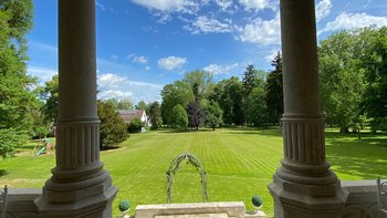 Lustwandeln durch das Schloss