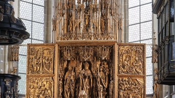 Gesamtansicht Flügelaltar Pfarre Kefermarkt