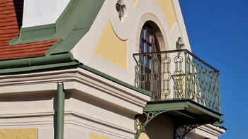 Balkon Giebelseite
