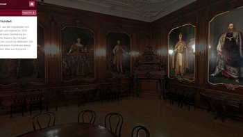 Screenshot BDA Interaktiv: Ahnensaal