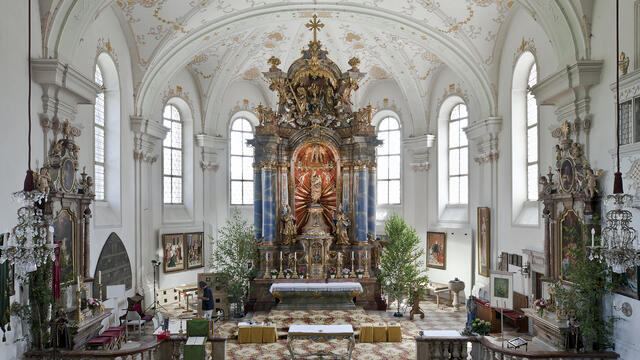 Chorbereich der Pfarr- und Wallfahrtskirche zu Unserer Lieben Frau