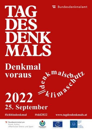 Deckblatt des Tag des Denkmals Programmhefts 2022