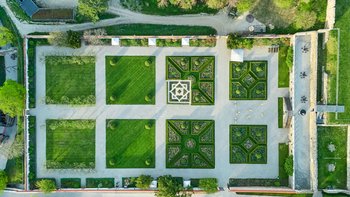 Drohnenaufnahme Schlossgarten