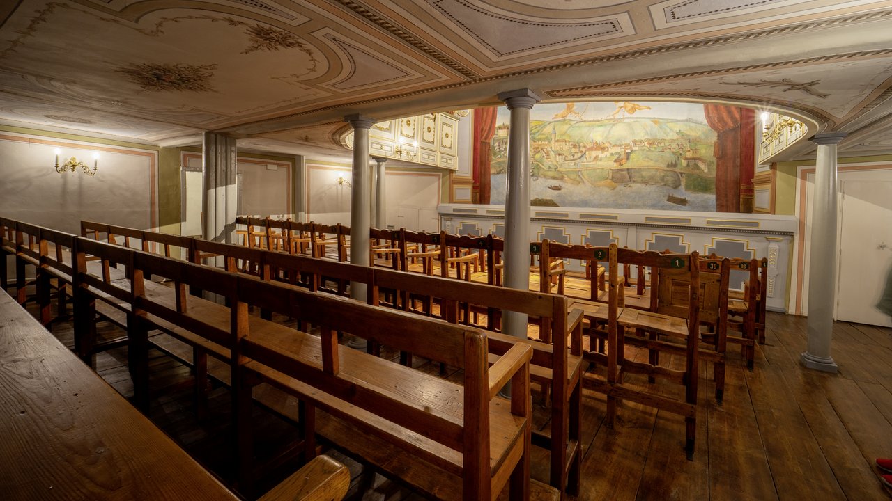 Besucherbereich im Stadtmuseum