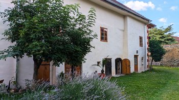 Fassade im Innenhof