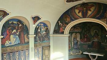 Die Kapelle der Halleiner Schulschwestern vor der Adaptierung