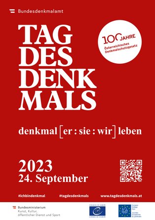 Deckblatt des Tag des Denkmals Programmhefts 2023
