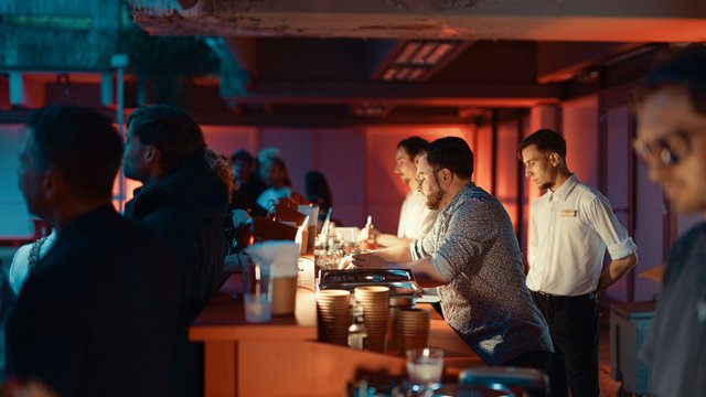 Cocktailbar auf dem Kongressplatz in Bad Gastein