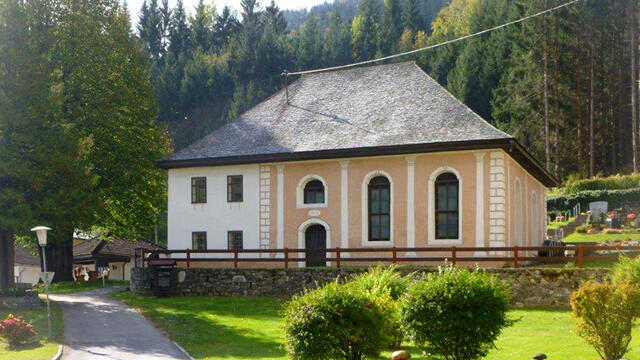 Die "Nicht-Strassenansicht" des Bethauses