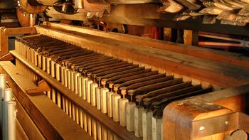 Orgel im mechanischen Theater
