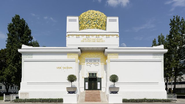 Frontalansicht der Secession