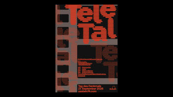 Plakat zur Veranstaltung „Tele-Tal ● Bad Gastein sendet live aus den 70ern.“