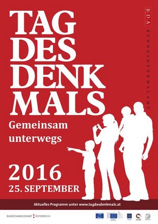 Deckblatt des Tag des Denkmals Programmhefts 2016