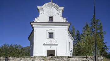 Außenansicht, Pfarr- und Wallfahrtskirche Maria, Mutter vom Guten Rat in Böckstein