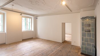 Ausstellungsraum im neuen KUNSTHAUS GMÜND