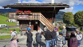Historischer Gebäudebestand am Kirchbichl