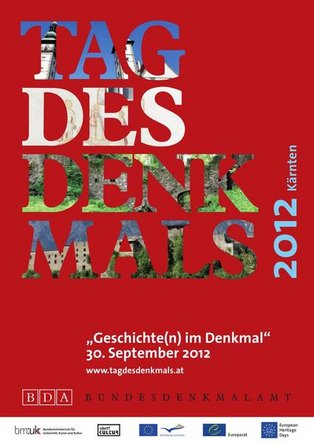 Deckblatt des Tag des Denkmals Programmhefts 2012