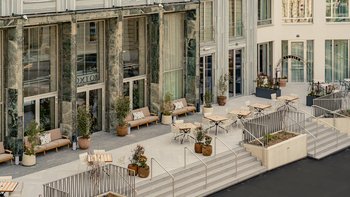 Fassade-Detail, The Hoxton, Vienna