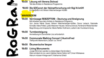 Programmübersicht zu "Ghost Stories"