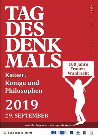 Deckblatt des Tag des Denkmals Programmhefts 2019