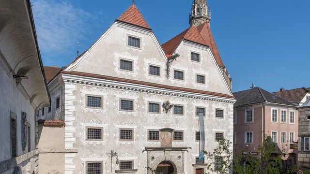 Das Stadtmuseum Steyr: Als Speicher der Geschichte bleibt der Innerberger Stadel seiner ursprünglichen Bestimmung weiterhin treu.