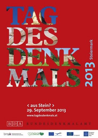 Deckblatt des Tag des Denkmals Programmhefts 2013