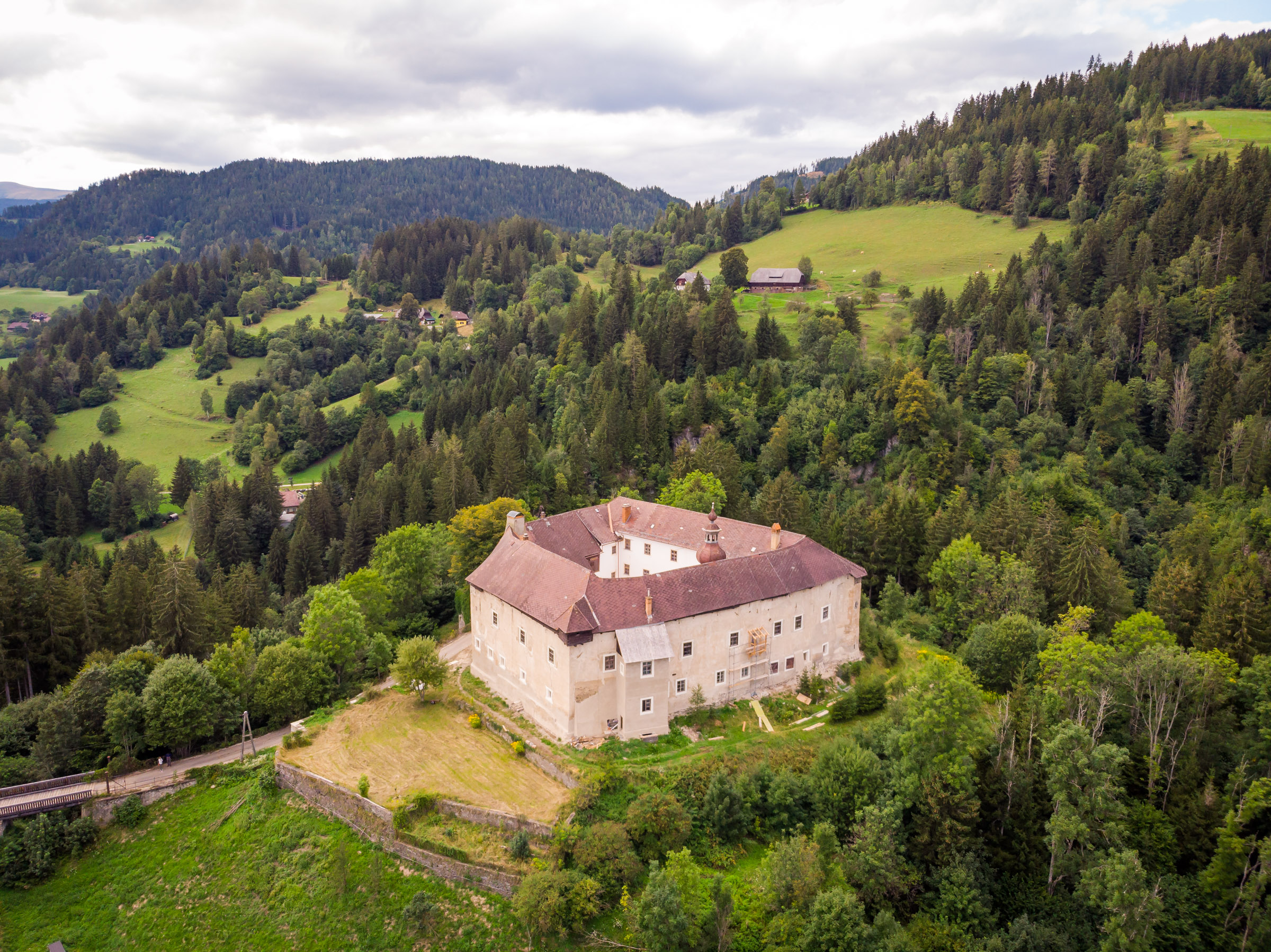 Schloss Grades Außenansicht
